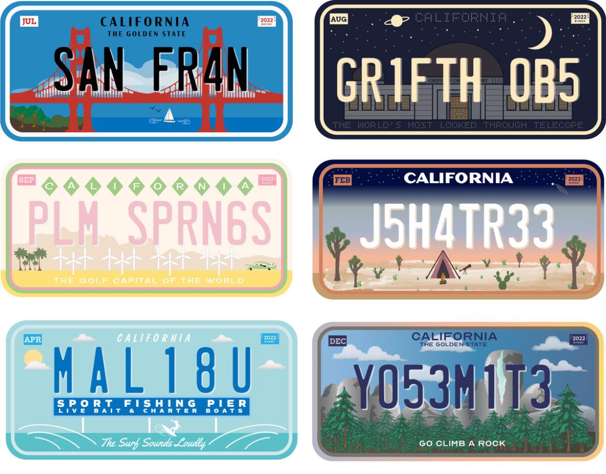 Cool license plate shop designs